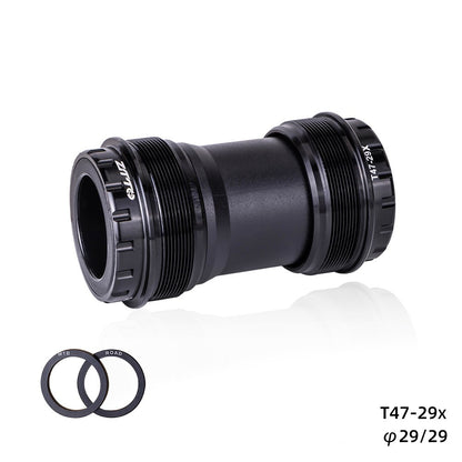 ZTTO T47-29 Road Bike Aluminum Alloy Threaded Bearing Bottom Bracket, Inner Diameter: 29mm