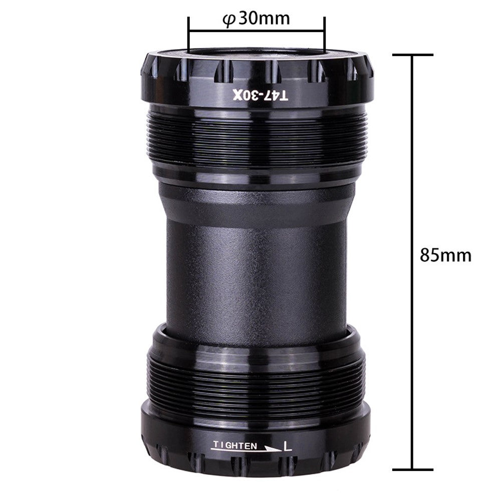 ZTTO T47-30 Aluminum Alloy Road Bike 30mm Inner Diameter Threaded Bearing Bottom Bracket