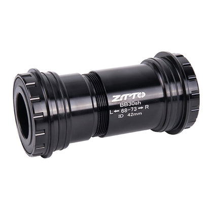 ZTTO BB30sh Bicycle Press Fit Bottom Bracket Axle for SRAM GXP / Shimano / FSA 24mm Spindle Crankset
