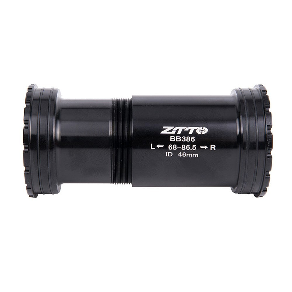 ZTTO BB386 Bicycle Bottom Bracket for BB386EVO / PF30 68 / 73 / 86mm 46mm Frame Shell 30mm Spindle Crankset Part