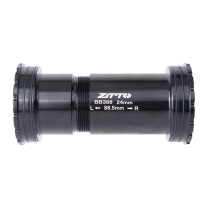 ZTTO BB386 Aluminum Alloy + Ceramic Bicycle Bottom Bracket (Outer Diameter: 46mm, Inner Diameter: 24mm)