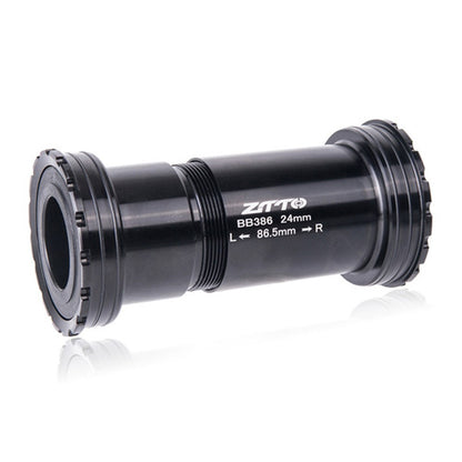 ZTTO BB386 Aluminum Alloy + Ceramic Bicycle Bottom Bracket (Outer Diameter: 46mm, Inner Diameter: 24mm)