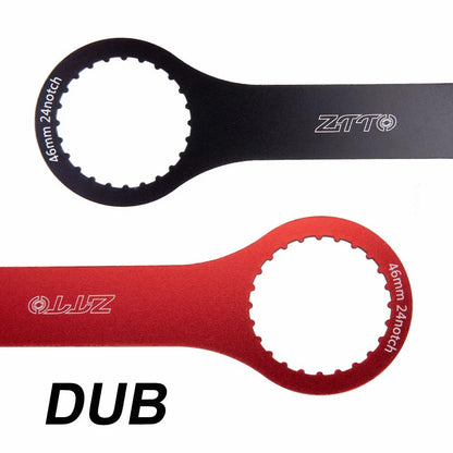 ZTTO A-PTZZBS Bike Bottom Bracket Wrench Aluminum Alloy Crankset Spanner Bike Maintenance Wrench