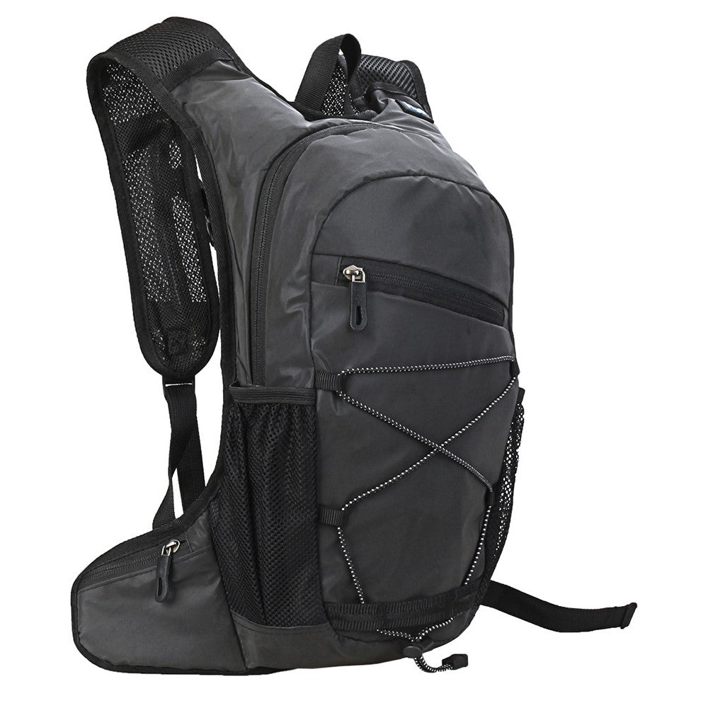 Running Cycling Backpack Reflective Lightweight Outdoor Sports Pack Water Bladder Compatible