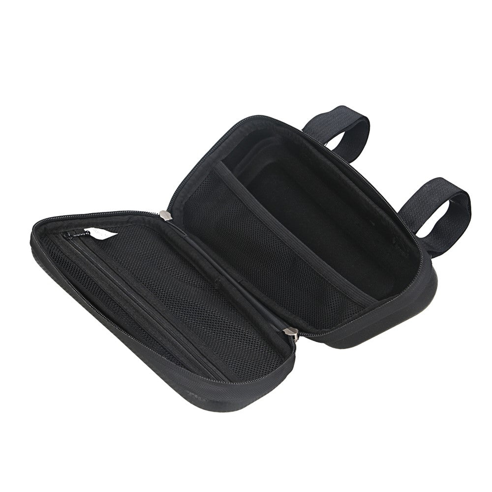 RZAHUAHU Bicycle Front Frame Hard Shell Bag Cycling Bike Waterproof Phone Tools Storage Bag