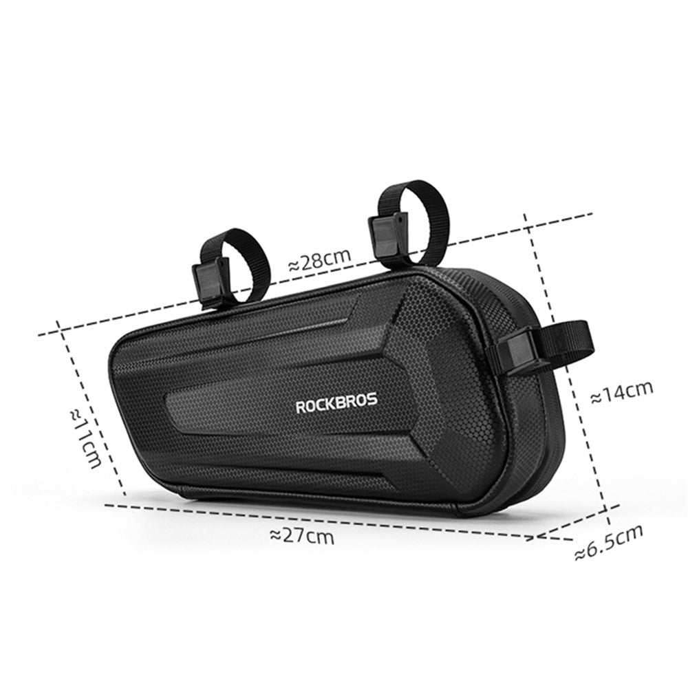 ROCKBROS Motorbike Hard Shell Phone Tools Storage Bag Anti-splash Motorcycle Triangle Bag