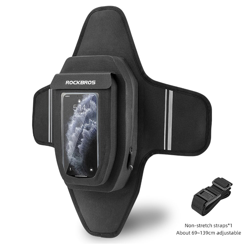ROCKBROS AS-088 Motorcycle Fuel Tank Bag Magnetic Waterproof Touch Screen Phone Holder Storage Bag