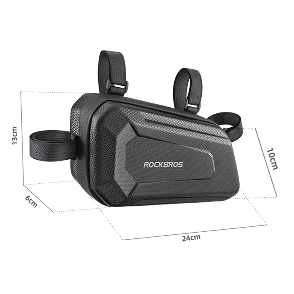 ROCKBROS CM300 Reflective Hard Shell Motorcycle Side Bag Waterproof Tool Bag