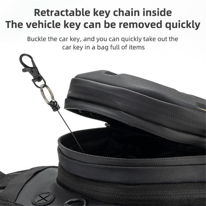 ROCKBROS B107 Large Capacity Motorcycle Leg Bag Hip Bum Fanny Pack Waterproof Motorcyclist Bag Outdoor Motorbike Waist Bag