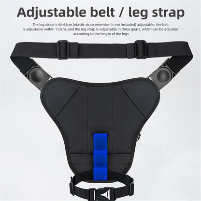 ROCKBROS B107 Large Capacity Motorcycle Leg Bag Hip Bum Fanny Pack Waterproof Motorcyclist Bag Outdoor Motorbike Waist Bag