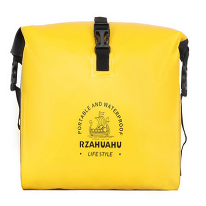 RZAHUAHU 9L Waterproof PVC Motorcycle Tool Bag Motorbike Handlebar Saddle Storage Bag