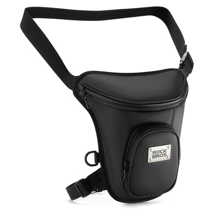 ROCKBROS MTB001 Polyester+PU+EVA Waist Bag Fanny Pack Crossbody Bag Thigh Leg Hip Holster Purse for Cycling