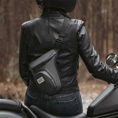 ROCKBROS MTB001 Polyester+PU+EVA Waist Bag Fanny Pack Crossbody Bag Thigh Leg Hip Holster Purse for Cycling