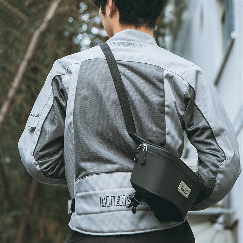 ROCKBROS B113 Scooter Waterproof Touch Screen Front Bag Mobile Phone Bag Electric Motorcycle Hanging Bag