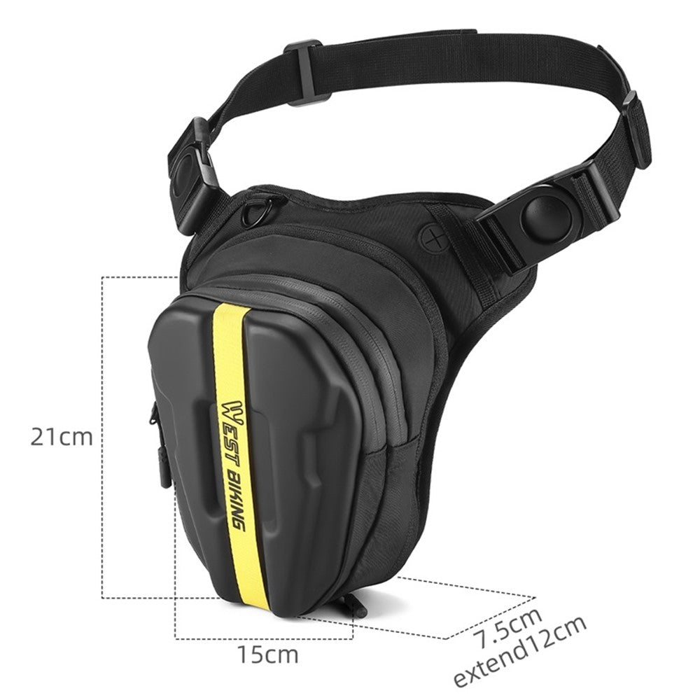 WEST BIKING YP0707352 Motorcycle Leg Bag Oil Tank Bag Crossbody Bag