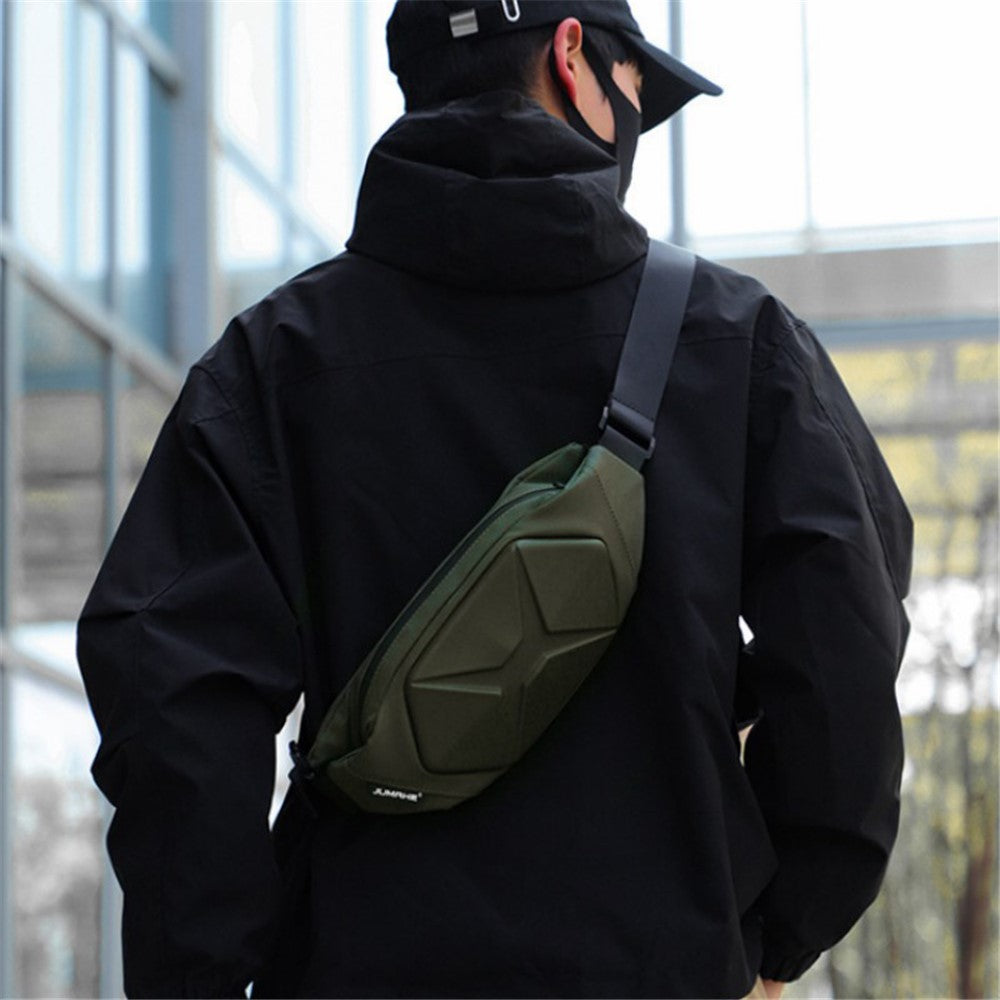 JUMAHE YD311 Cycling Chest Bag Waterproof EVA+Polyester Waist Pack Pouch