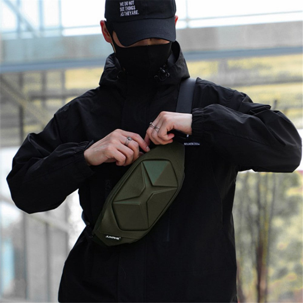 JUMAHE YD311 Cycling Chest Bag Waterproof EVA+Polyester Waist Pack Pouch