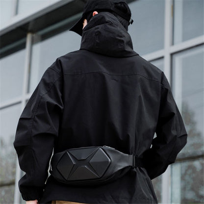 JUMAHE YD311 Cycling Chest Bag Waterproof EVA+Polyester Waist Pack Pouch