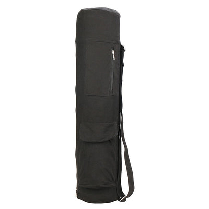 B-SOUL YA254 Yoga Mat Storage Bag Cotton Linen Fitness Pad Carrying Bag