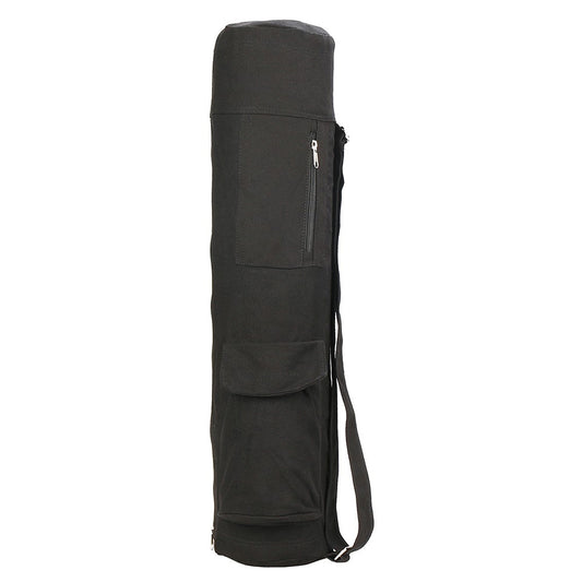B-SOUL YA254 Yoga Mat Storage Bag Cotton Linen Fitness Pad Carrying Bag