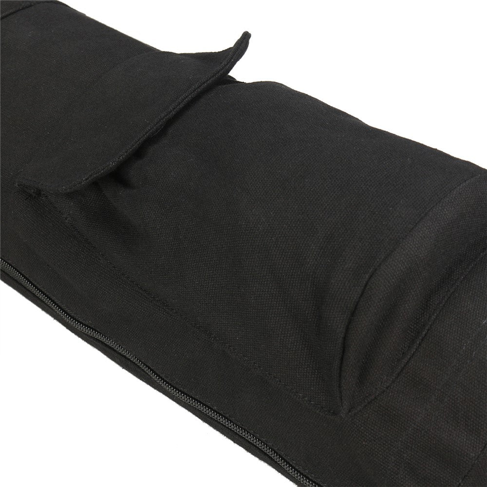 B-SOUL YA254 Yoga Mat Storage Bag Cotton Linen Fitness Pad Carrying Bag