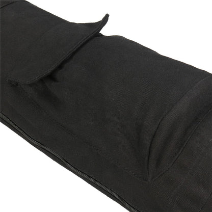 B-SOUL YA254 Yoga Mat Storage Bag Cotton Linen Fitness Pad Carrying Bag