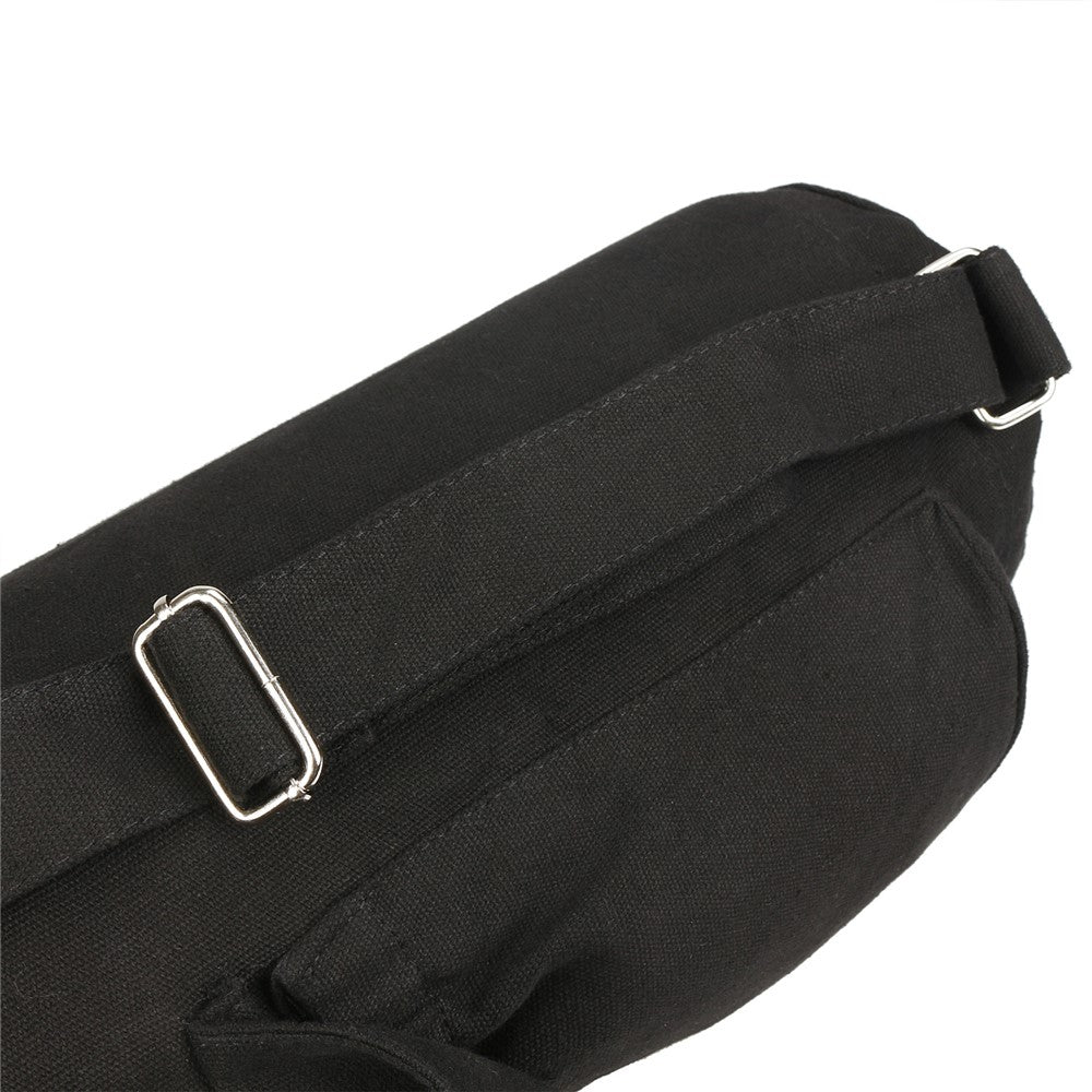 B-SOUL YA254 Yoga Mat Storage Bag Cotton Linen Fitness Pad Carrying Bag