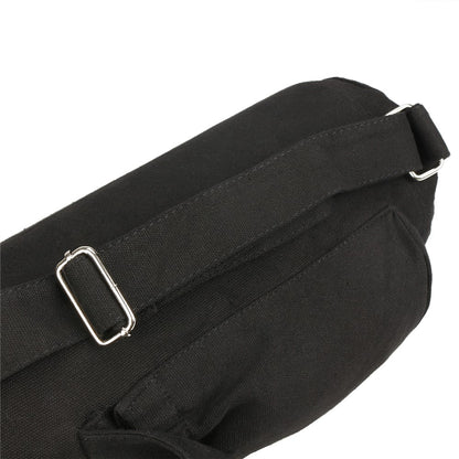 B-SOUL YA254 Yoga Mat Storage Bag Cotton Linen Fitness Pad Carrying Bag