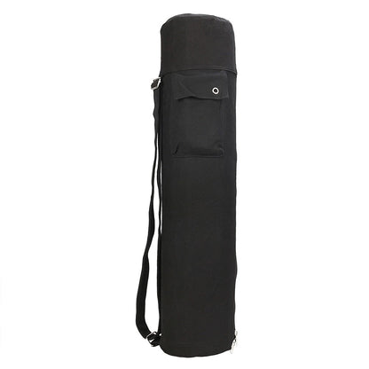 B-SOUL YA254 Yoga Mat Storage Bag Cotton Linen Fitness Pad Carrying Bag