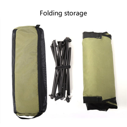 HALIN Portable Foldable Chair Aluminum Alloy Pole 600D Oxford Cloth Camping Fishing Chair