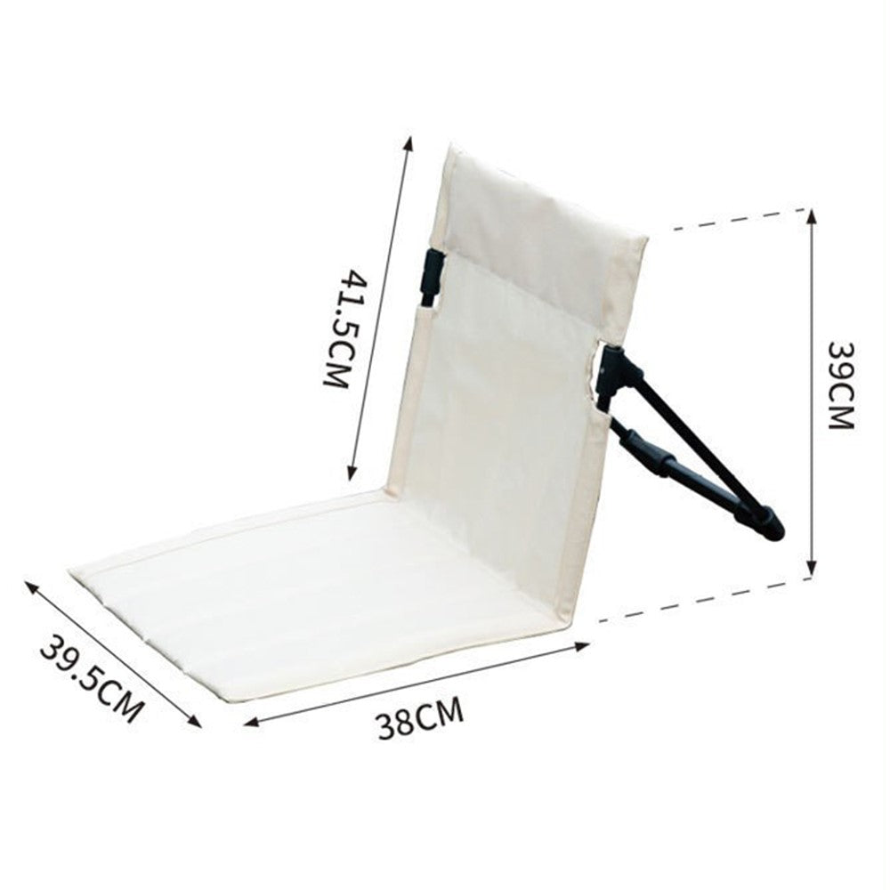 AOTU Foldable Camping Chair Outdoor Garden Park Lazy Chair Beach Backrest Chair