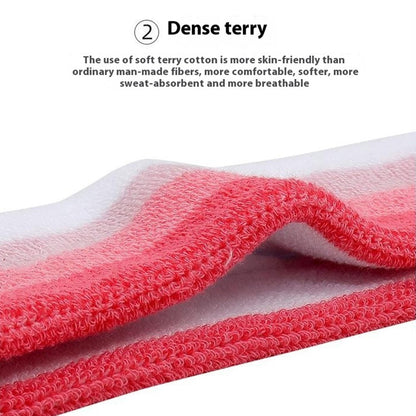 Sports Headband Sweat Absorbing Unisex Hair Band 19x5cm for Running Fitness Yoga Face Washing
