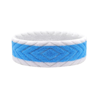 Sports Headband Sweat Absorbing Unisex Hair Band 19x5cm for Running Fitness Yoga Face Washing