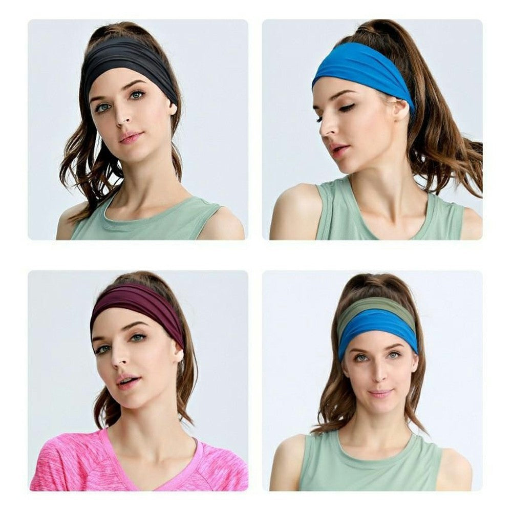 YF-HJ012 Quick Dry Yoga Headband Sweat Absorbing Hairband for Outdoor Sports  /  Fitness  /  Cycling