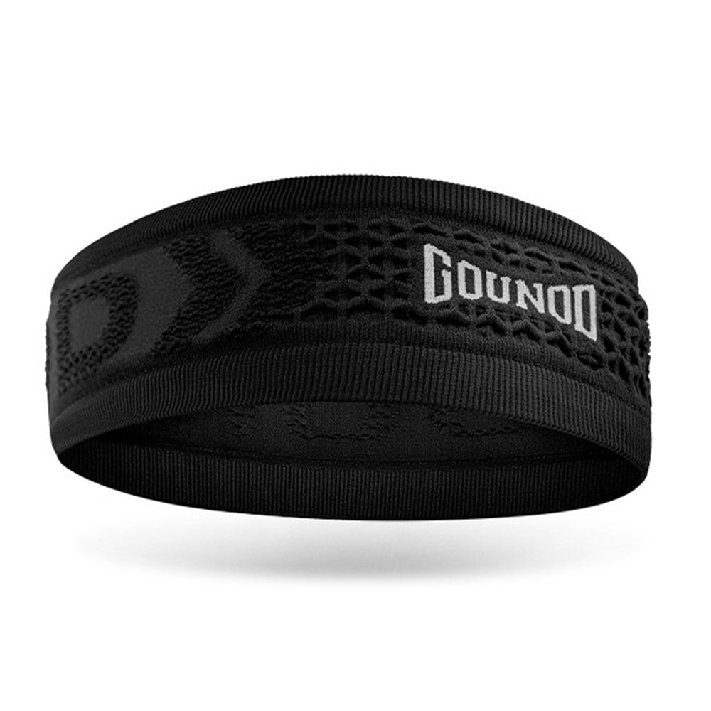 GOUNOD TD001 Sweat Absorbing Fitness Headband Breathable Quick Dry Sports Sweatband for Men Women