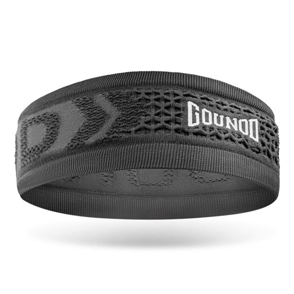 GOUNOD TD001 Sweat Absorbing Fitness Headband Breathable Quick Dry Sports Sweatband for Men Women