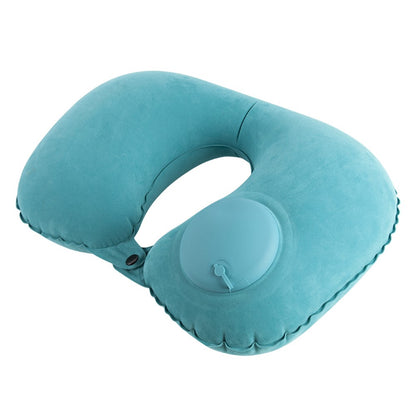 928 Travel Neck Pillow Automatic Inflatable Head Support U-Shaped Ultralight Neck Support for Office Car Rest