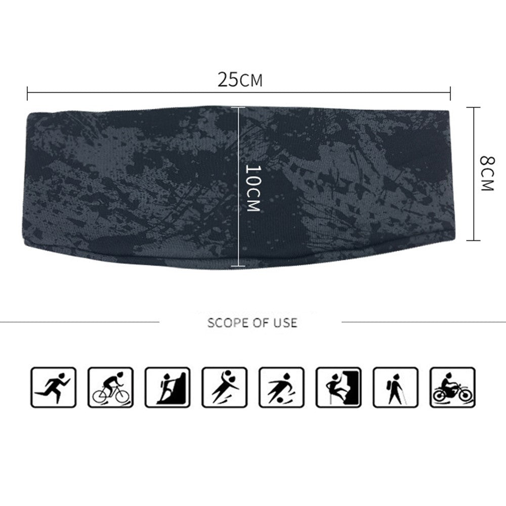 TD002 Headband Workout Sweatband Moisture Wicking Head Band Sports Hair Band Sweat-absorbed Headband