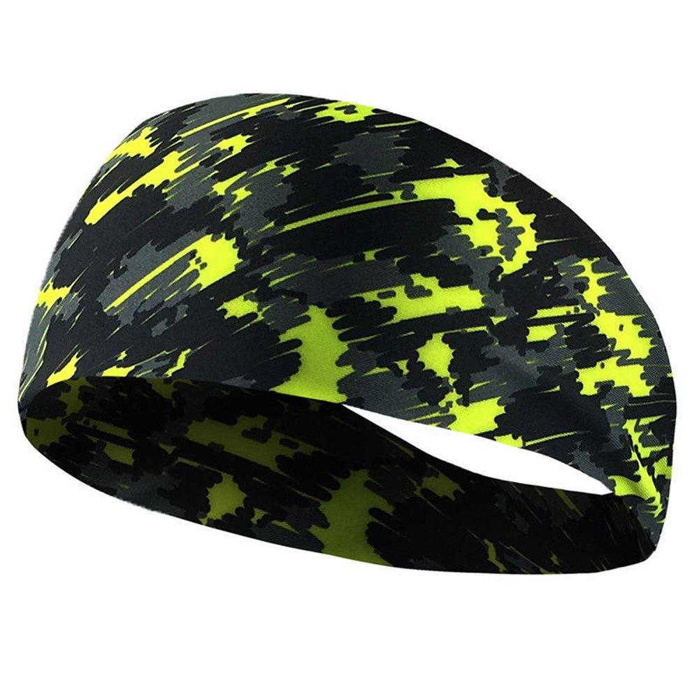 TD002 Headband Workout Sweatband Moisture Wicking Head Band Sports Hair Band Sweat-absorbed Headband