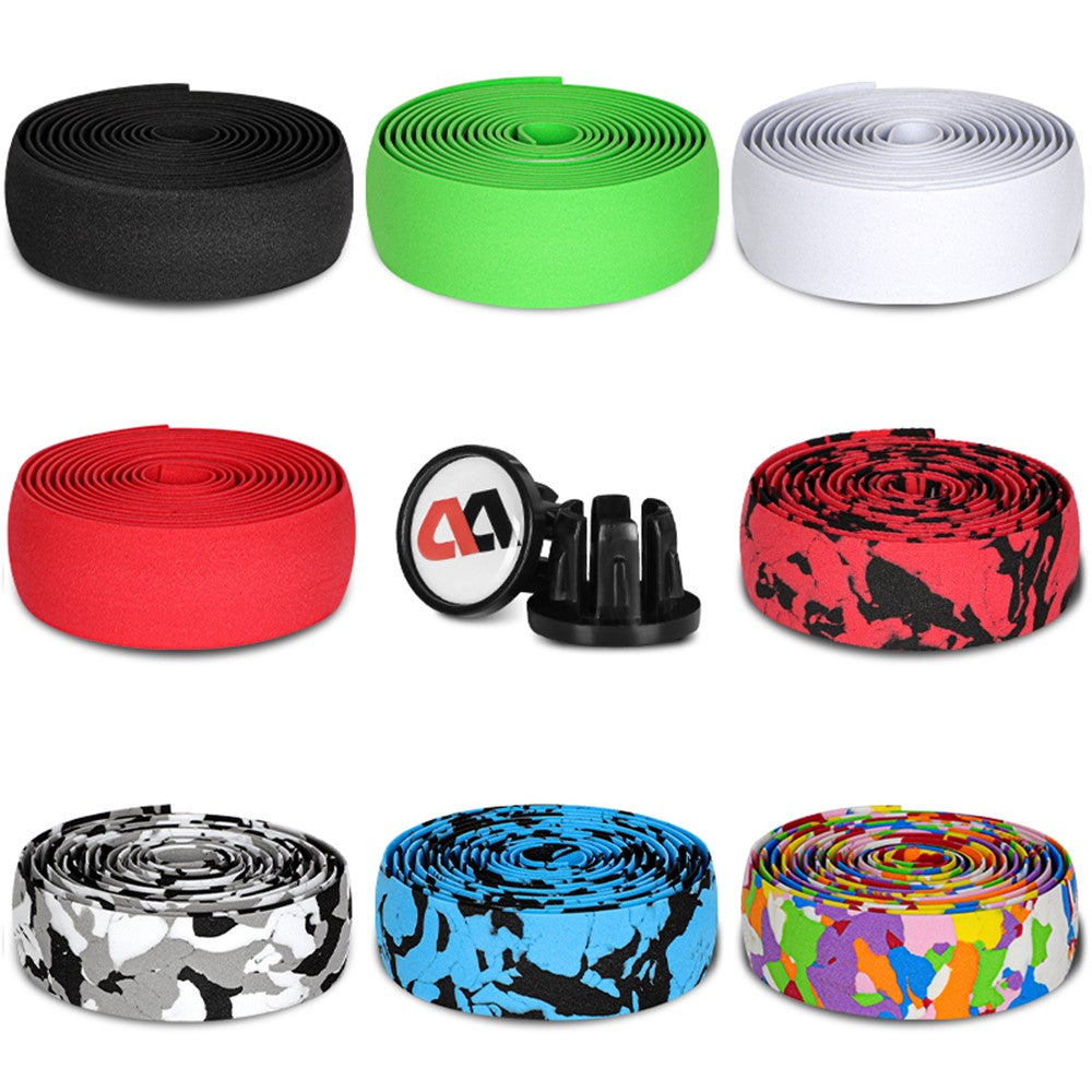 WEST BIKING EVA Foam Self-Adhesive Bike Handlebar Tape Cycling Handle Bar Wraps Tape