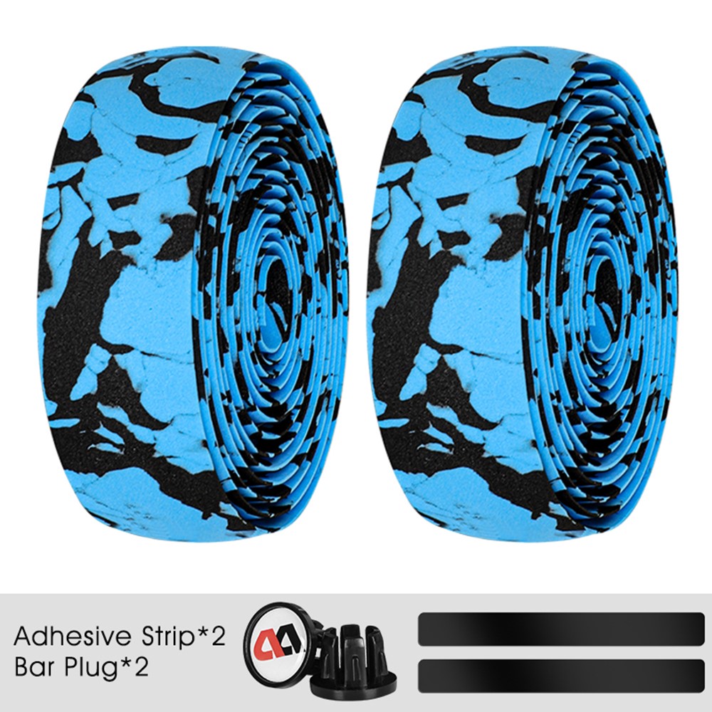 WEST BIKING EVA Foam Self-Adhesive Bike Handlebar Tape Cycling Handle Bar Wraps Tape