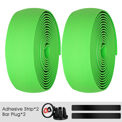 WEST BIKING EVA Foam Self-Adhesive Bike Handlebar Tape Cycling Handle Bar Wraps Tape