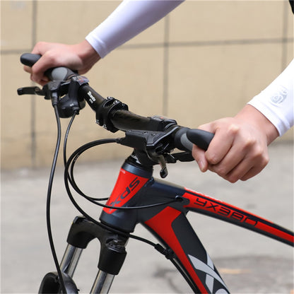 WEST BIKING Mountain Bike Anti-slip Shockproof Horn Shape Handlebar Grip Lock Cover Cycling Accessory