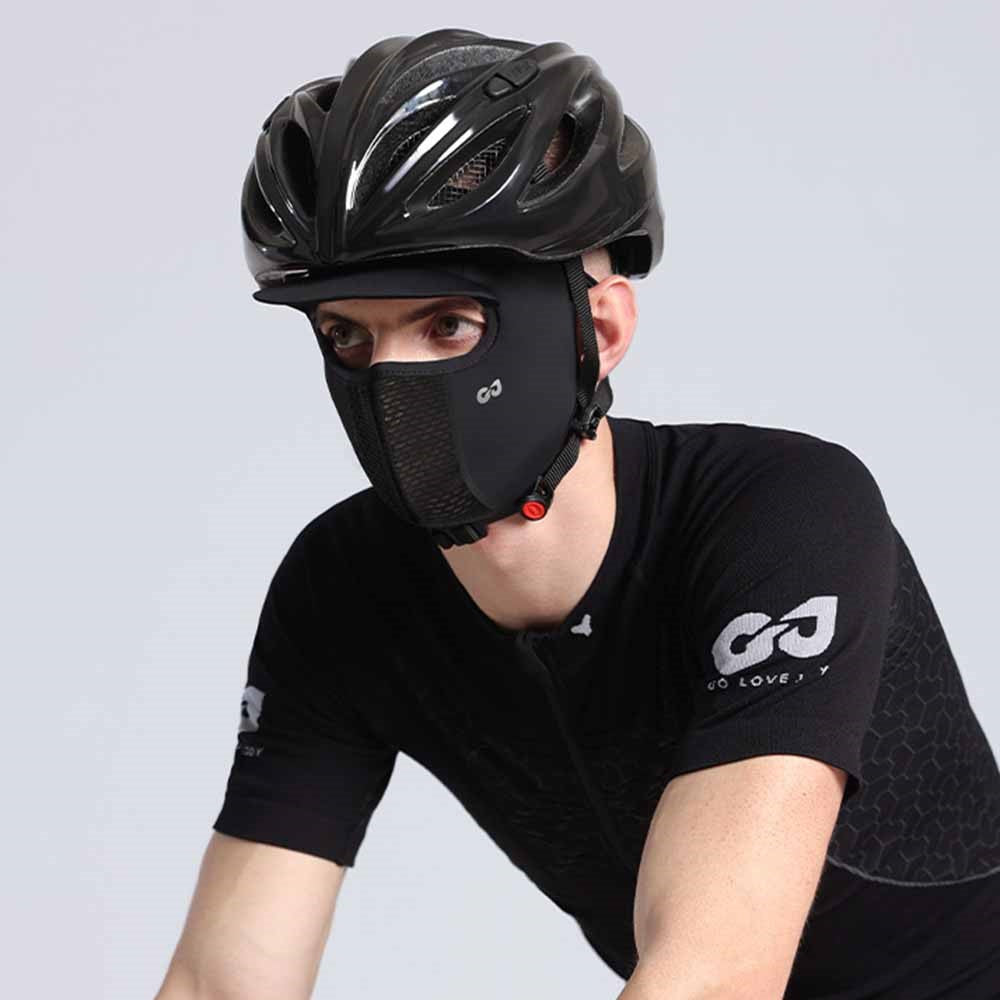GOLOVEJOY XTJ133 Cycling Sun Hat UV Protective Visor Face Mask Summer Outdoor Face Cover