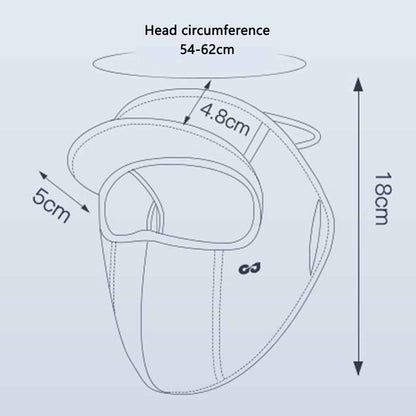 GOLOVEJOY XTJ133 Cycling Sun Hat UV Protective Visor Face Mask Summer Outdoor Face Cover