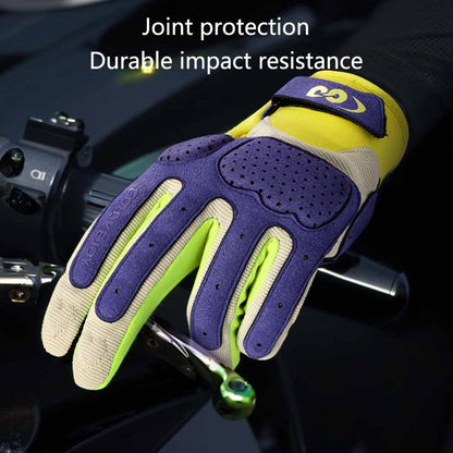 GOLOVEJOY XG79 1 Pair Cycling Anti-Slip Gloves Breathable Touch Screen Hand Gloves