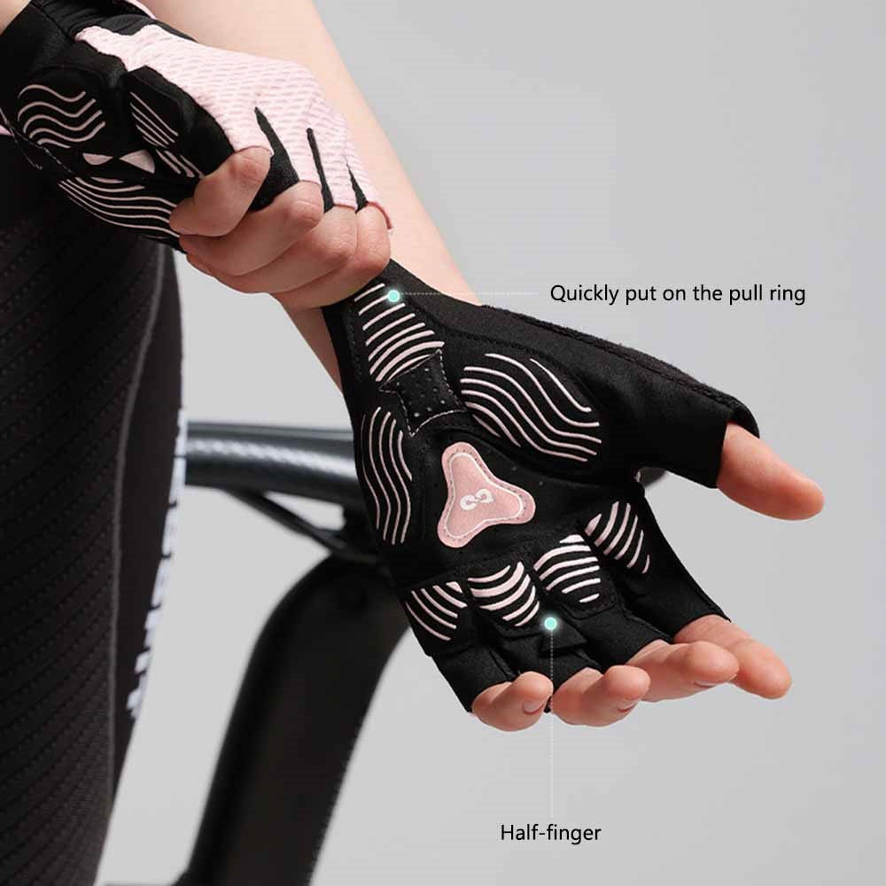GOLOVEJOY XG78 1 Pair Fitness Men's Gloves Breathable Half Finger Women's Hand Gloves