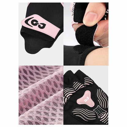 GOLOVEJOY XG78 1 Pair Fitness Men's Gloves Breathable Half Finger Women's Hand Gloves