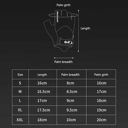 GOLOVEJOY XG78 1 Pair Fitness Men's Gloves Breathable Half Finger Women's Hand Gloves