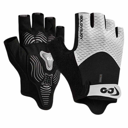 GOLOVEJOY XG78 1 Pair Fitness Men's Gloves Breathable Half Finger Women's Hand Gloves